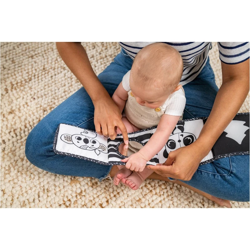 TINY LOVE JUCARIE CARTE CU 2 FETE - Black&White decor 7