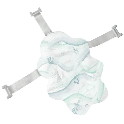 Hamac pentru cadita KikkaBoo Soft Bath Nubo Coral Mint