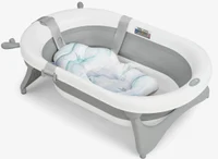 Hamac pentru cadita KikkaBoo Soft Bath Nubo Coral Mint 2