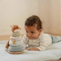 Display piramida pentru stivuire material si lemn - Forest Friends - Little Dutch 4