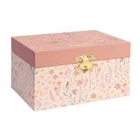 Cutie muzicala pentru bijuterii - Pink - Safari Friends - Little Dutch 2