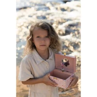 Cutie muzicala pentru bijuterii - Pink - Safari Friends - Little Dutch 4