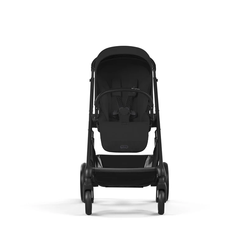 Carucior cu landou pliabil Cybex Balios S Lux Moon Black, black 2