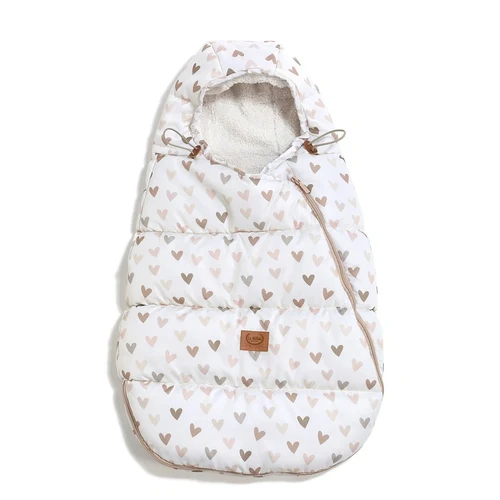 La Millou-Husa carucior iarna Baby Multi HEARTBEAT BEJ