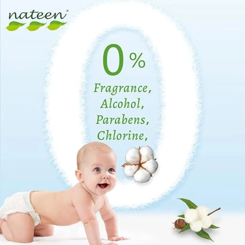 BDS20 Scutece biodegradabile, ecologice, Nateen Premium Line Small (marimea 2, 3-6 kg), 20 bucati - 2