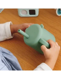 Тренировочная чашка с силиконовой соломинкой Sage Green 7