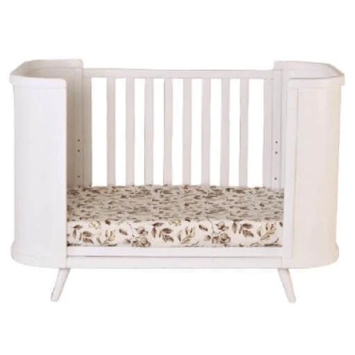 Детская кроватка Boho Total, slim, белая, 70x134 см