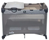 Складная кроватка Joie Commuter Change Gray Stripes 2