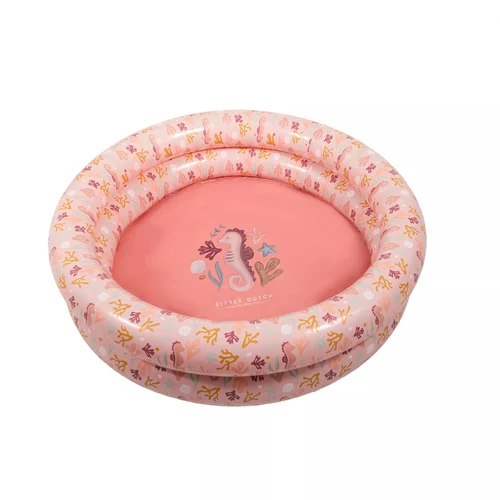 Piscina gonflabila pentru copii - 80 cm - Ocean Dreams - Roz - Little Dutch