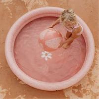 Надувной бассейн для детей – 150 см – Little Pink Flowers – Little Dutch 4