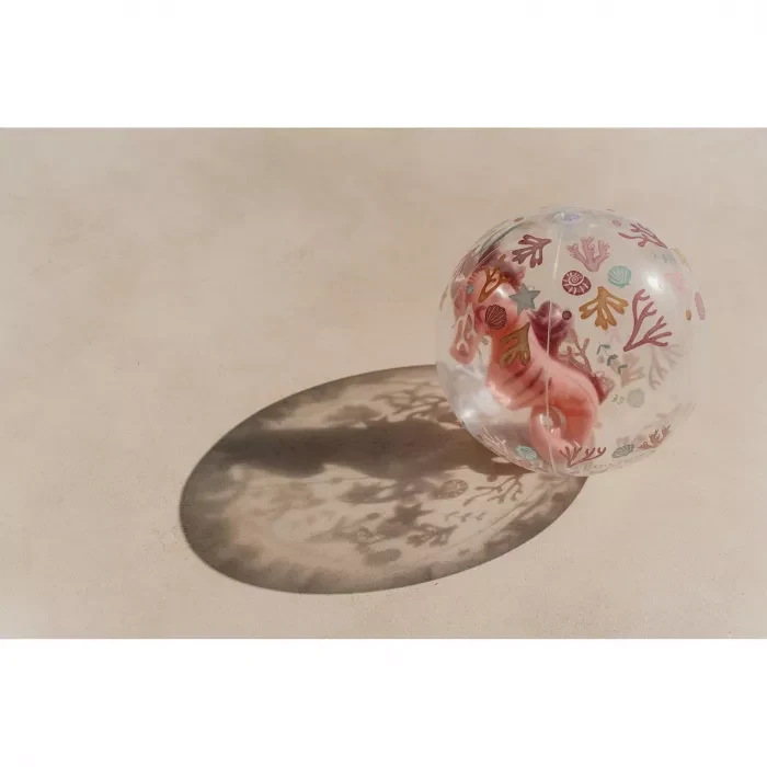 Minge de plaja cu figurina 3D - Ocean Dreams - Roz - Little Dutch 2