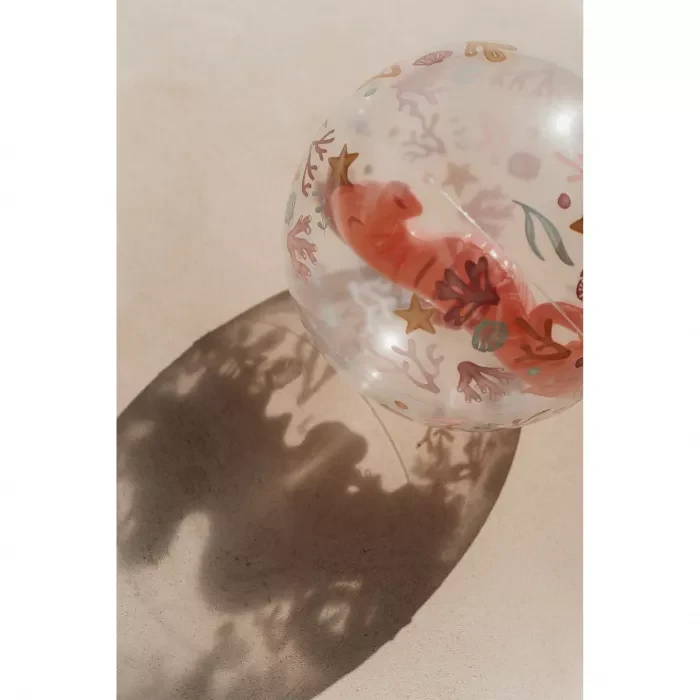 Minge de plaja cu figurina 3D - Ocean Dreams - Roz - Little Dutch 3