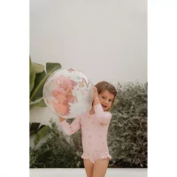 Minge de plaja cu figurina 3D - Ocean Dreams - Roz - Little Dutch 4