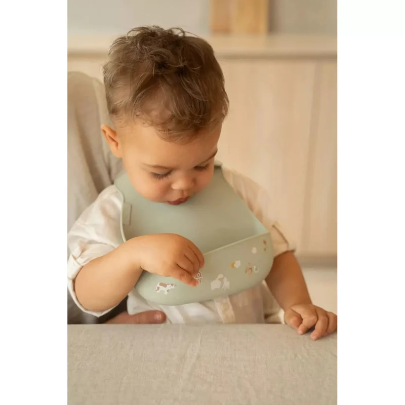 Силиконовый слюнявчик – Little Farm – Little Dutch 2