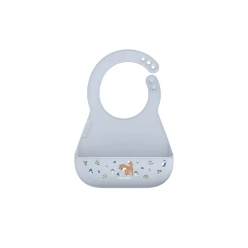 Силиконовый слюнявчик – Forest Friends – Little Dutch