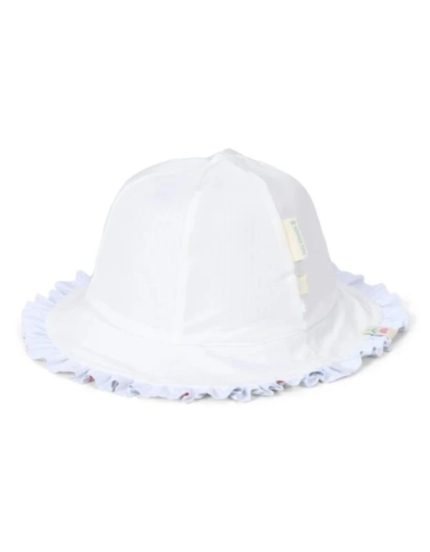 Солнцезащитная панама с UV-защитой 50+ – Sunny Flowers Blue – Little Dutch – 1–2 года 3