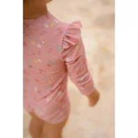 Costum de baie cu maneca scurta cu protectie UV 50+ - Ocean Treasures Multi - Little Dutch 74/80 3