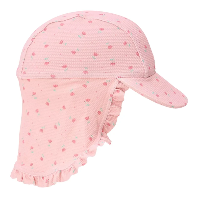 Palarie de soare cu protectie protectie UV 50+ - Sunny Flowers Blush - Little Dutch 0-12 luni 3