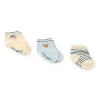 Sosetute din bumbac organic - set 3 perechi - Forest Friends - Little Dutch 62