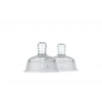 Tetina din silicon - set 2 bucati - Slow flow - Little Dutch 2
