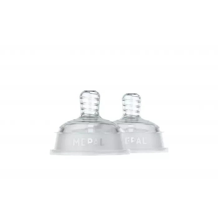 Tetina din silicon - set 2 bucati - Slow flow - Little Dutch 2