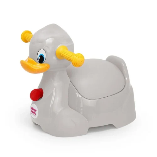 Горшок Ok Baby Quack, серый