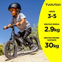 Bicicleta echilibru Yvolution Y Velo Pro Black 5