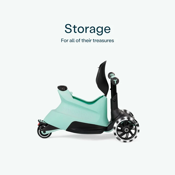 Trotinetă 1-12 ani, SmarTrike Xtend Scooter Ride-on, soft green 3