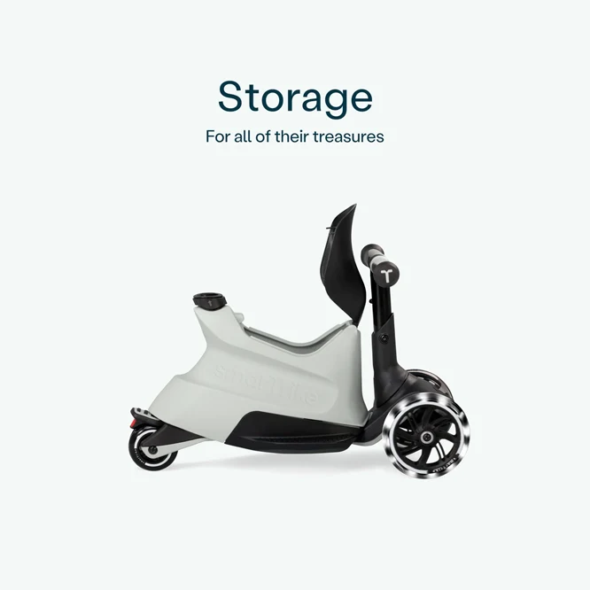 Trotinetă 1-12 ani, SmarTrike Xtend Scooter Ride-on, cool grey 5
