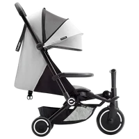 Tricicletă multifuncțională SmarTrike Xtend Traveler, 4in1, Off White 2