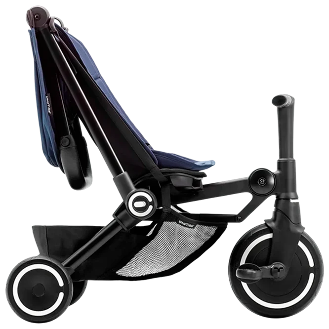Tricicletă multifuncțională SmarTrike Xtend Traveler, 4in1, Blue 4