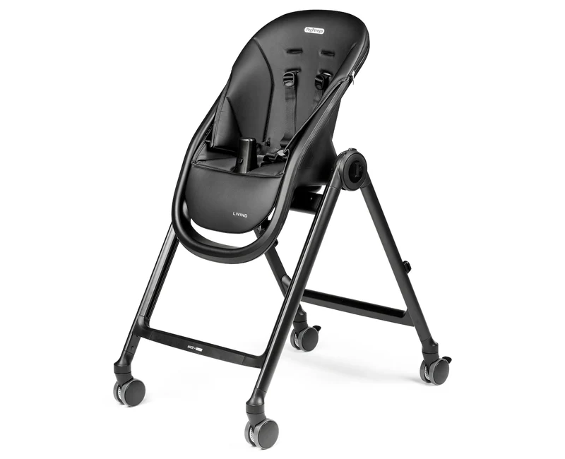 Стульчик для кормления многофункциональный 2 в 1 Living True Black Peg Perego 4