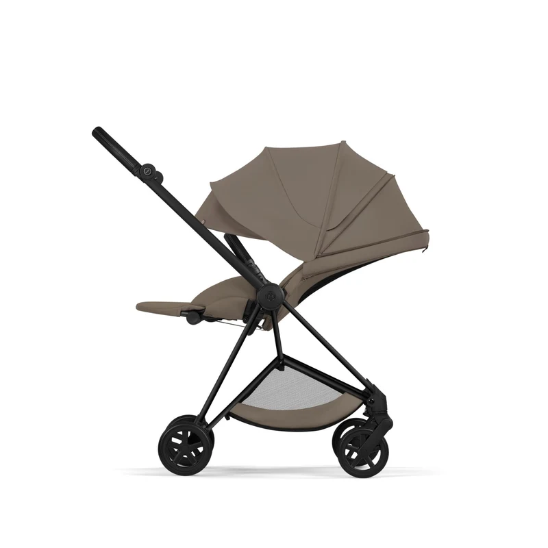 Carucior Cybex Mios 2 in 1 editia Platinum 2026 Coconut Brown cadru Matt Black 3