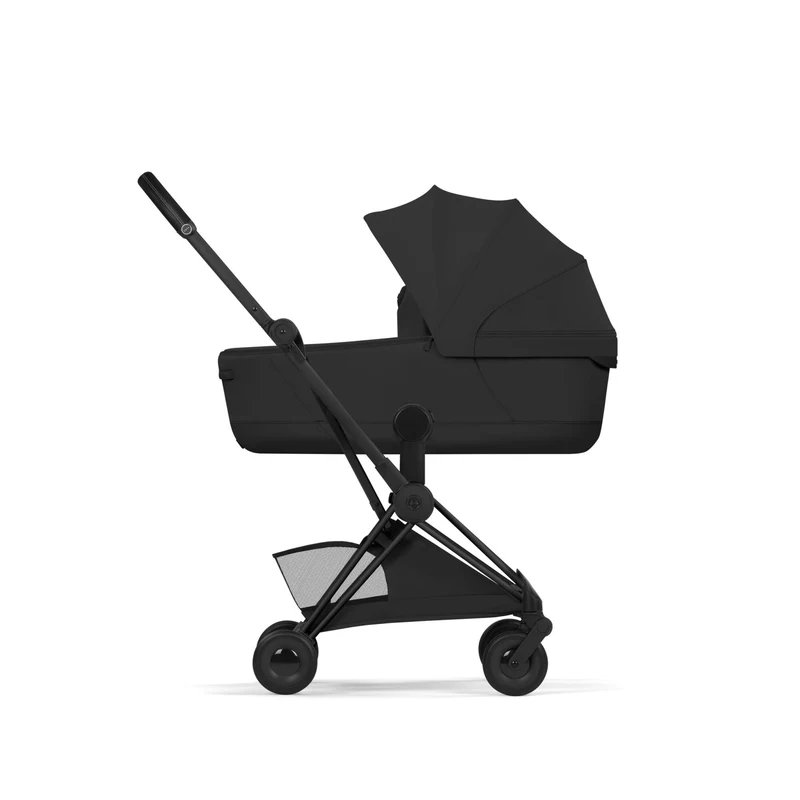 Carucior ultracompact Cybex Coya Matt Black Sepia Black editia Platinum 2026 6