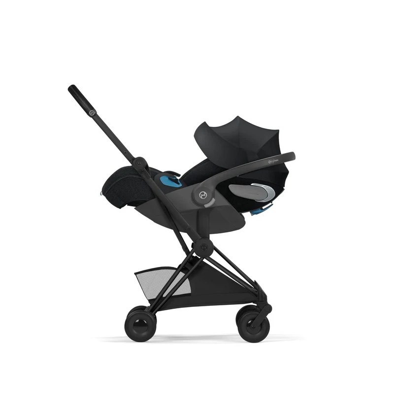 Carucior ultracompact Cybex Coya Matt Black Sepia Black editia Platinum 2026 7
