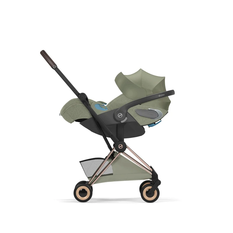 Cybex Carucior ultracompact Coya Style Rose gold Sage Green 8