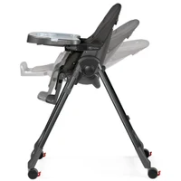 Scaun de masa Prima Pappa Follow Me True Black Peg Perego 4