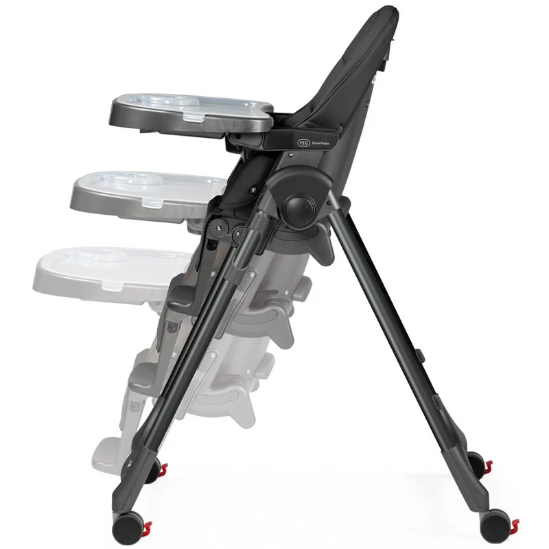 Scaun de masa Prima Pappa Follow Me True Black Peg Perego 5