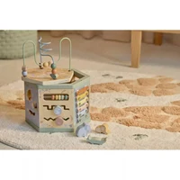 Деревянный развивающий кубик шестигранной формы, FSC – Safari Friends – Little Dutch 8