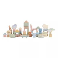 Деревянные строительные кубики FSC – Safari Friends – Little Dutch