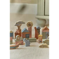 Деревянные строительные кубики FSC – Safari Friends – Little Dutch 5