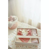 Set cadou pentru nou-nascuti - Flamingo Roz - Little Dutch 6