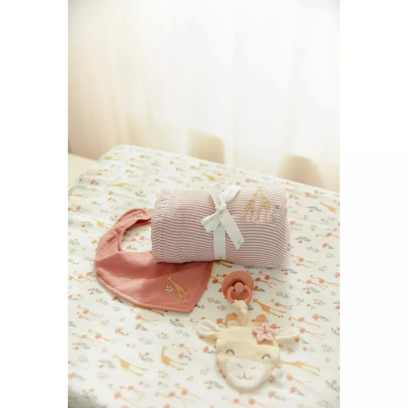 Set cadou pentru nou-nascuti - Flamingo Roz - Little Dutch 4