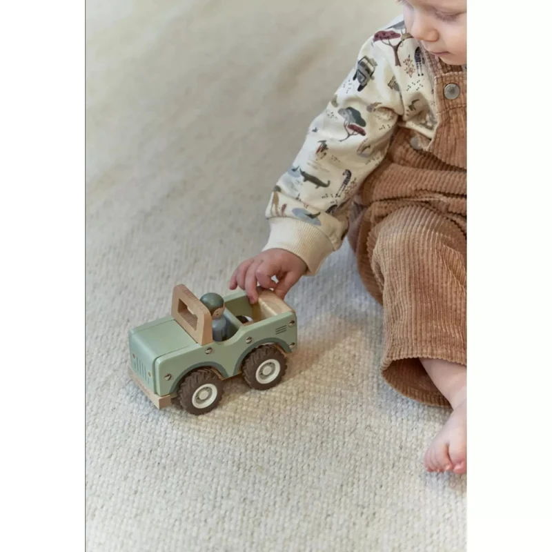 Деревянная машинка FSC – Safari – Little Dutch 5