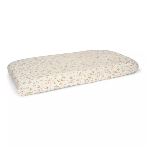 Cearsaf cu elastic pentru patut - Blooming Safari - Little Dutch