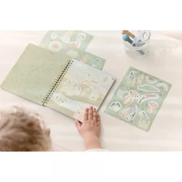 Carte cu abtibilduri - JIM - Safari Friends - Little Dutch 3