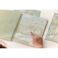 Carte cu abtibilduri - JIM - Safari Friends - Little Dutch 5
