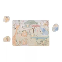 Puzzle din lemn FSC cu sunete - Safari Friends - Little Dutch 2