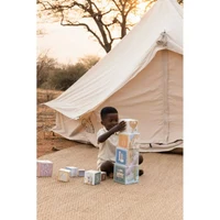 Turn de stivuit din lemn certificat FSC - Safari Friends - Little Dutch 4