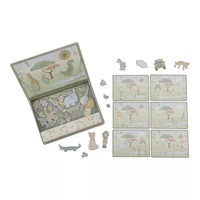 Puzzle magnetic din material FSC - Safari Friends - Little Dutch 2